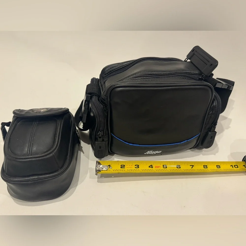 Black Camera Bag Set